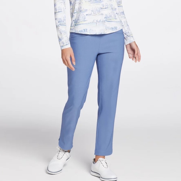 Walter Hagen P11 Women's Pull-On Sculpt Golf Pant Mid Blue Large NWT - Picture 4 of 5